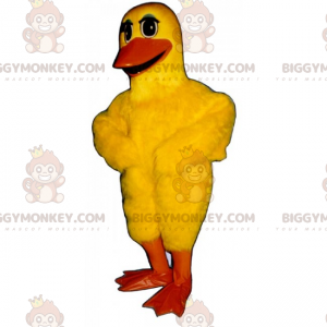 Disfraz de mascota BIGGYMONKEY™ de pollo amarillo suave -