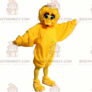 Costume de mascotte BIGGYMONKEY™ de poussin au chapeau de