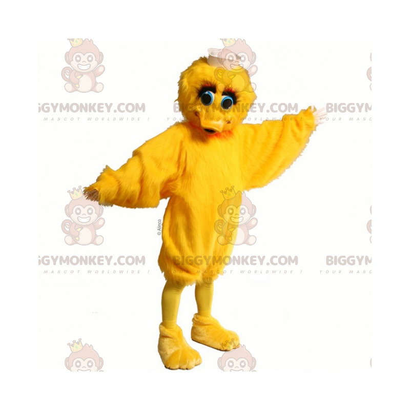 BIGGYMONKEY™ Chick em traje de mascote de chapéu de marinheiro