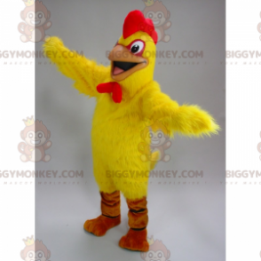 Costume de mascotte BIGGYMONKEY™ de poussin aux yeux rouges -