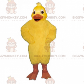 Costume de mascotte BIGGYMONKEY™ de poussin avec petite