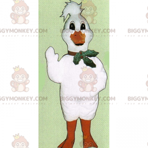 Costume da mascotte di Holly White Chick BIGGYMONKEY™ -
