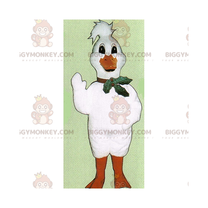 Holly White Chick BIGGYMONKEY™ maskotdräkt - BiggyMonkey maskot