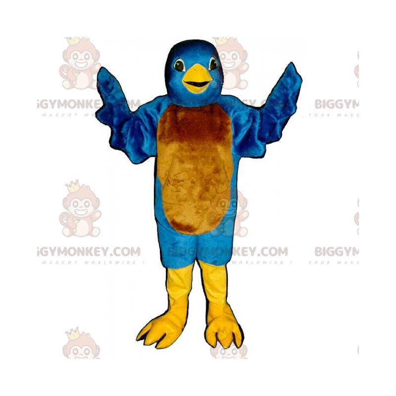Blaues Küken BIGGYMONKEY™ Maskottchenkostüm - Biggymonkey.com