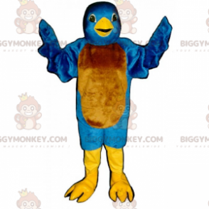 Blauw kuiken BIGGYMONKEY™ mascottekostuum - Biggymonkey.com