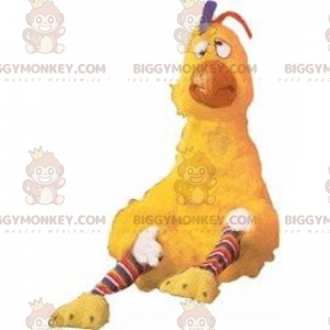 Disfraz de mascota BIGGYMONKEY™ de pollito confundido -