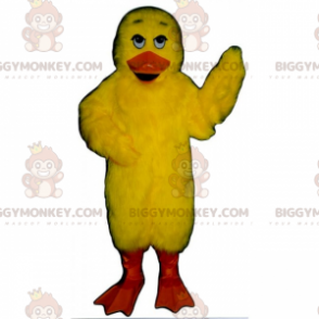 Costume de mascotte BIGGYMONKEY™ de poussin jaune -