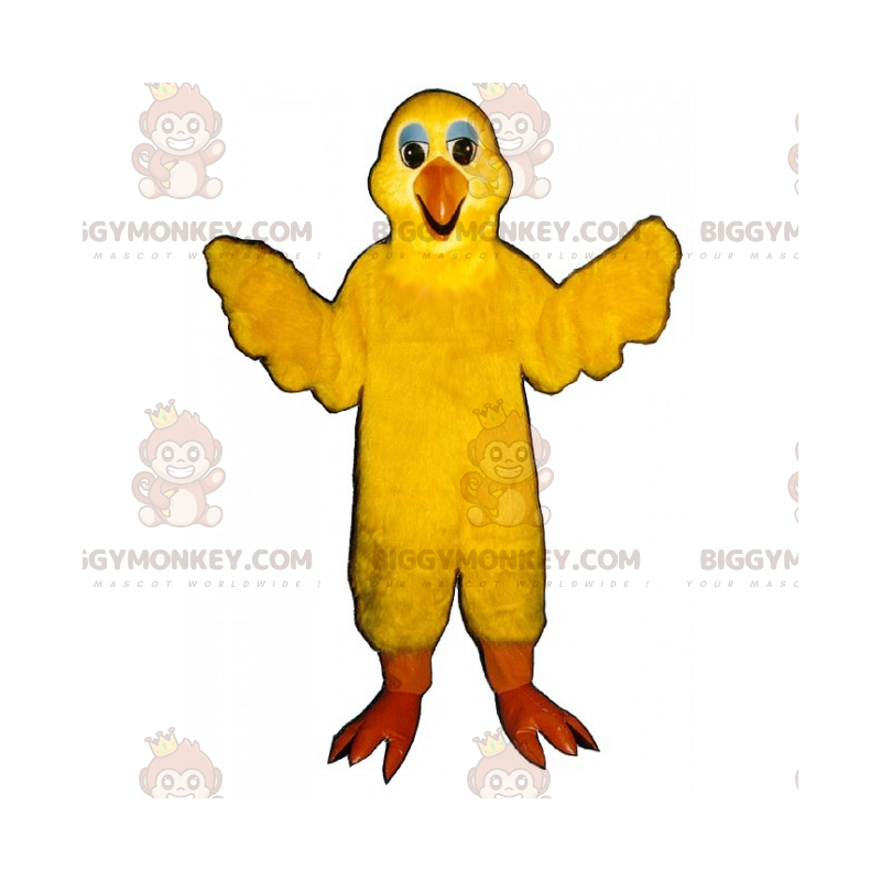 Costume de mascotte BIGGYMONKEY™ de poussin tout doux -