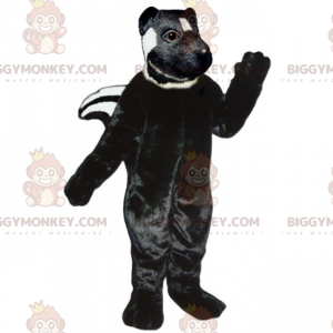 Costume de mascotte BIGGYMONKEY™ de putois au visage noir -