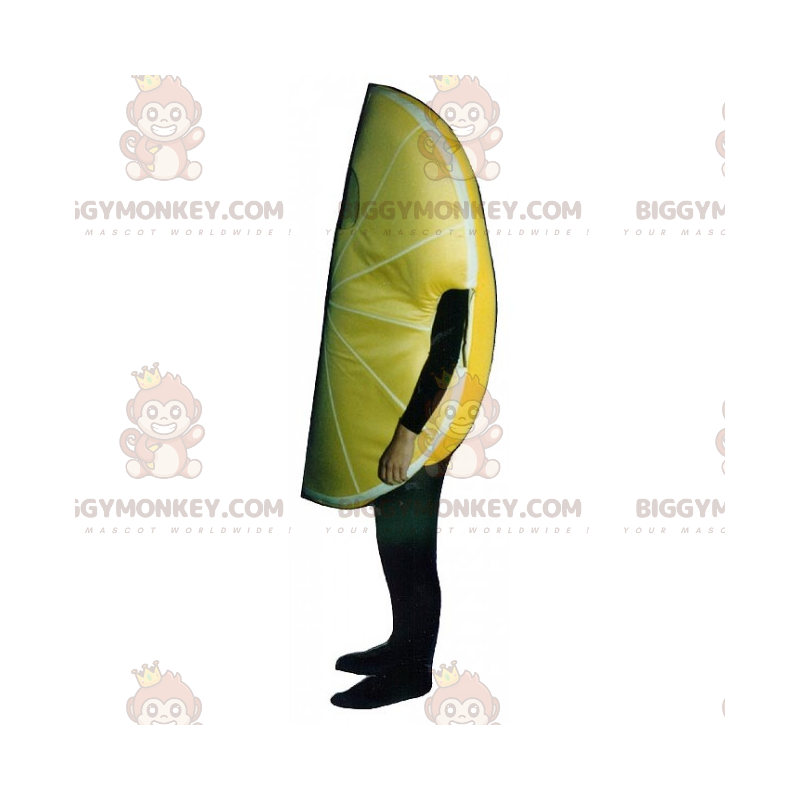 Costume da mascotte BIGGYMONKEY™ con zeppa di limone -