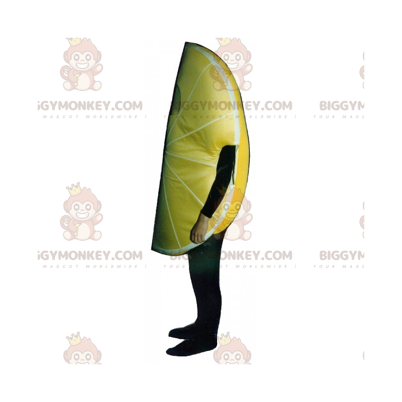 Costume de mascotte BIGGYMONKEY™ de quartier de citron -
