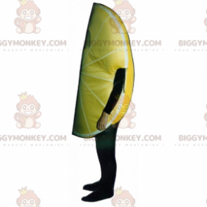 Costume da mascotte BIGGYMONKEY™ con zeppa di limone -