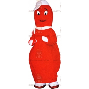 Oranje kegel BIGGYMONKEY™ mascottekostuum - Biggymonkey.com