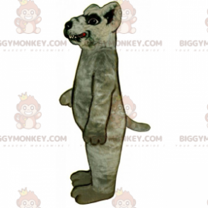 BIGGYMONKEY™ mascottekostuum met grote getande rat -