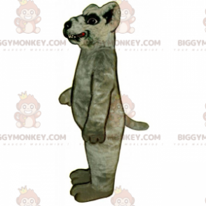 Costume da mascotte BIGGYMONKEY™ topo dai denti grandi -