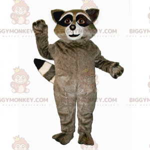 Fantasia de mascote de guaxinim cinza BIGGYMONKEY™ –