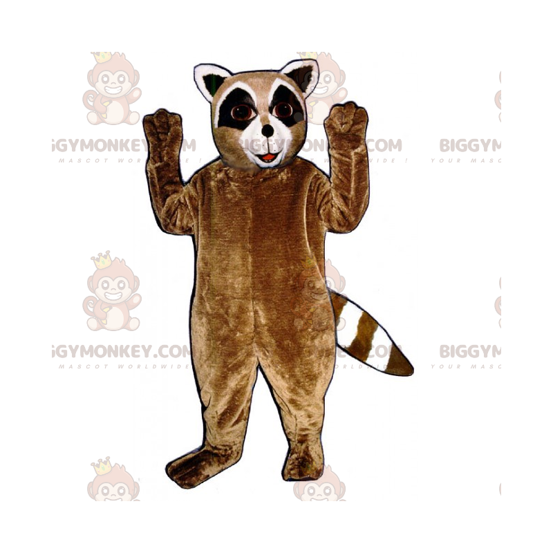 Costume de mascotte BIGGYMONKEY™ de raton laveur -