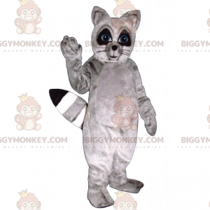 Disfraz de mascota mapache gris BIGGYMONKEY™ - Biggymonkey.com