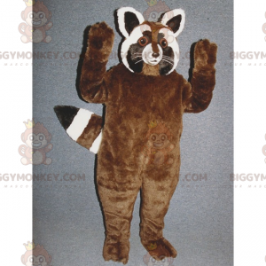 Costume mascotte BIGGYMONKEY™ di procione marrone -