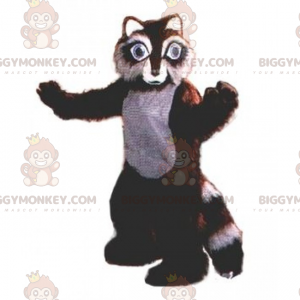 Disfraz de mascota mapache marrón BIGGYMONKEY™ - Biggymonkey.com