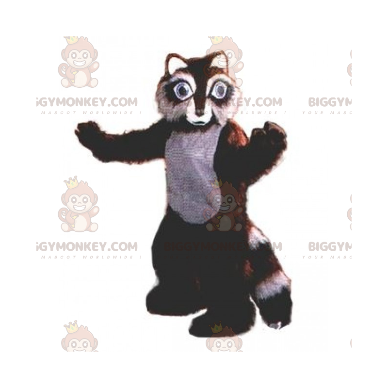 Disfraz de mascota mapache marrón BIGGYMONKEY™ - Biggymonkey.com