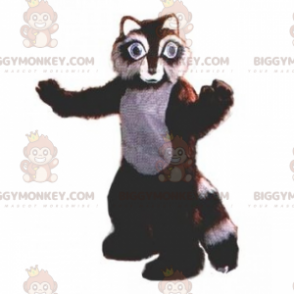 Costume de mascotte BIGGYMONKEY™ de raton laveur marron -