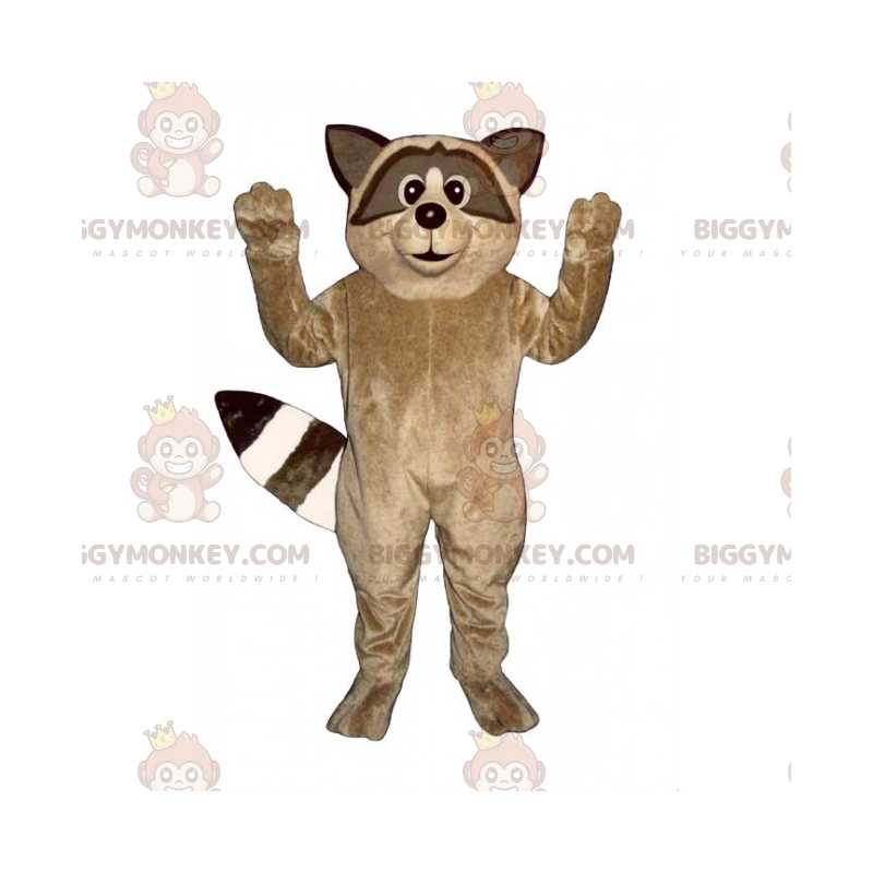 Bruine wasbeer BIGGYMONKEY™ mascottekostuum - Biggymonkey.com