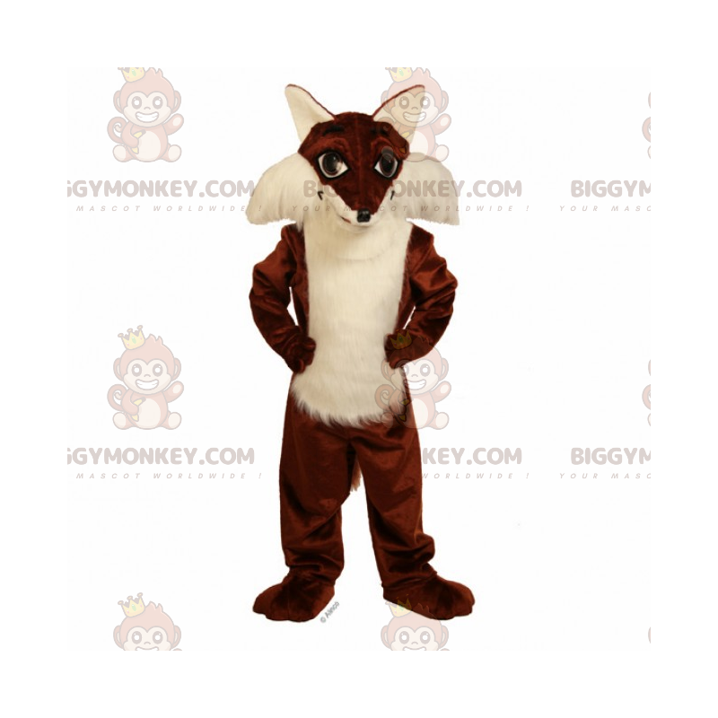 BIGGYMONKEY™ Soft Furry Fox-mascottekostuum - Biggymonkey.com