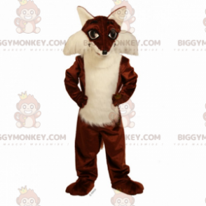 BIGGYMONKEY™ Soft Furry Fox -maskottiasu - Biggymonkey.com