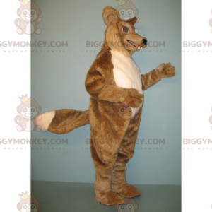 Langhaariger Fuchs BIGGYMONKEY™ Maskottchen Kostüm -