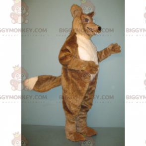 Στολή μασκότ με μακριά μαλλιά Fox BIGGYMONKEY™ - Biggymonkey.com