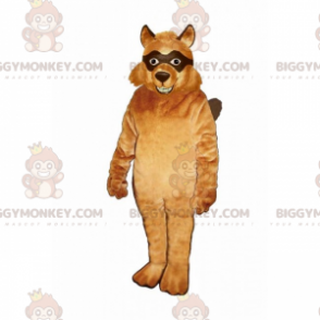 Costume da mascotte Fox BIGGYMONKEY™ con occhi neri -