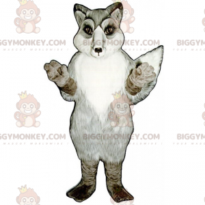 Kostium maskotki śnieżnego lisa BIGGYMONKEY™ - Biggymonkey.com