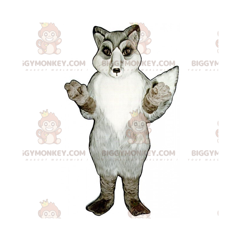 Snow Fox BIGGYMONKEY™ Mascot Costume - Biggymonkey.com