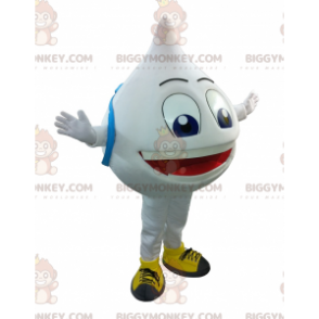 Big Giant White Blob BIGGYMONKEY™ Mascot Costume –