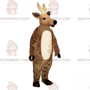 Ren BIGGYMONKEY™ maskotdräkt med långa horn - BiggyMonkey maskot