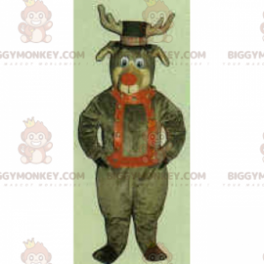 Disfraz de Papá Noel Reno BIGGYMONKEY™ para mascota -