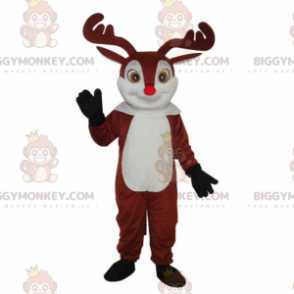 Traje de mascote de rena do papai noel BIGGYMONKEY™ –