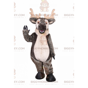 Disfraz de mascota de reno gris BIGGYMONKEY™ - Biggymonkey.com