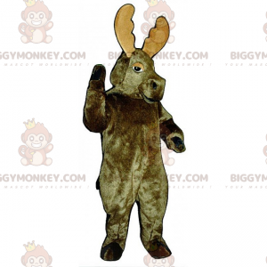 Costume da mascotte renna marrone BIGGYMONKEY™ - Biggymonkey.com