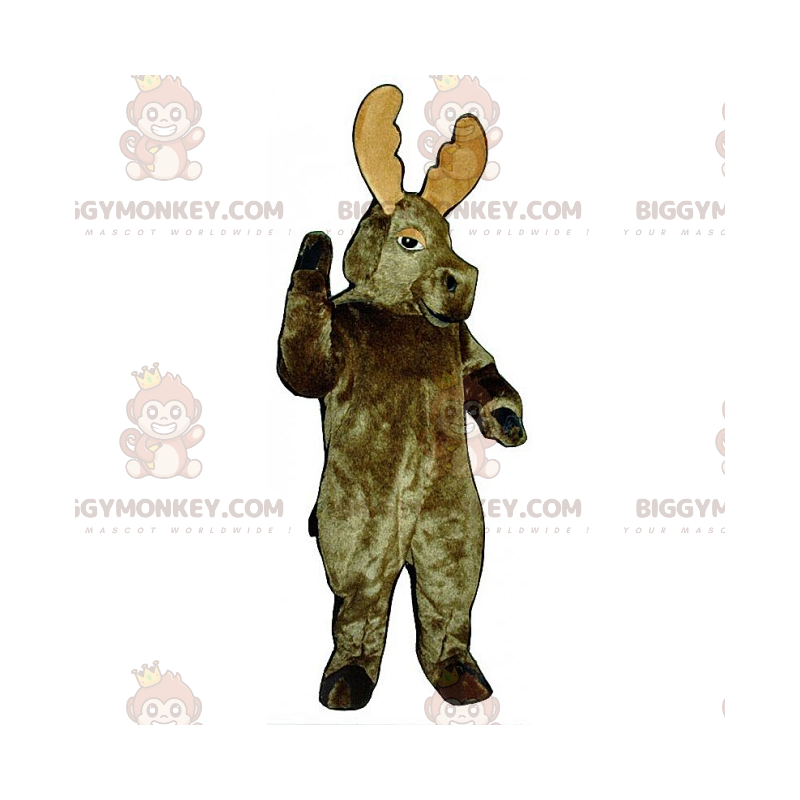 Costume da mascotte renna marrone BIGGYMONKEY™ - Biggymonkey.com