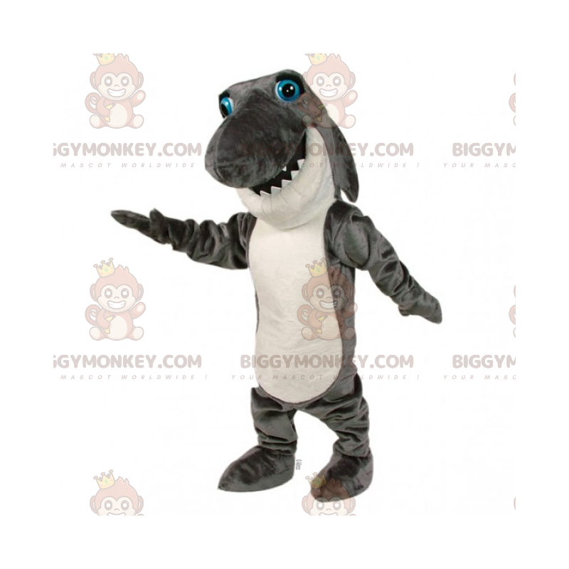 Blue Eyed Shark BIGGYMONKEY™ Mascot Costume – Biggymonkey.com