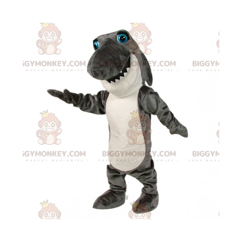 Blue Eyed Shark BIGGYMONKEY™ Maskotdräkt - BiggyMonkey maskot