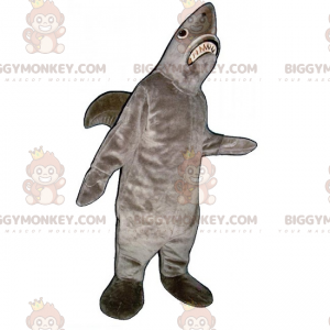 Costume da mascotte squalo grigio BIGGYMONKEY™ - Biggymonkey.com