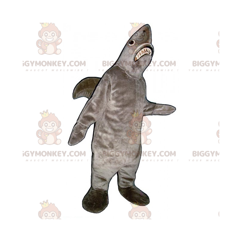 Grauer Hai BIGGYMONKEY™ Maskottchen-Kostüm - Biggymonkey.com