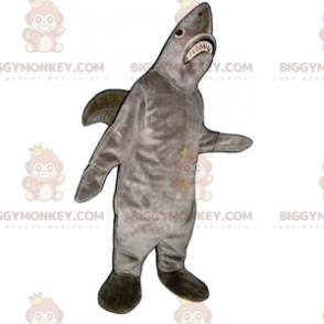 Disfraz de mascota de tiburón gris BIGGYMONKEY™ -