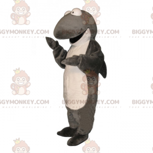 Disfraz de mascota de tiburón blando BIGGYMONKEY™ -