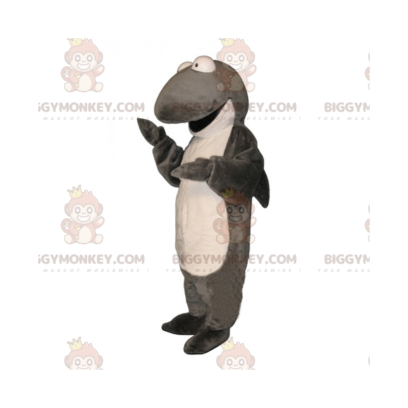 Costume da mascotte da squalo morbido BIGGYMONKEY™ -