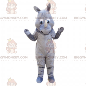 Costume de mascotte BIGGYMONKEY™ de rhinocéros gris -