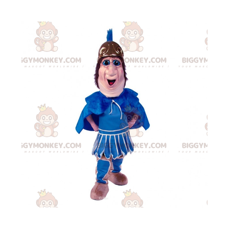 Costume da mascotte Romain BIGGYMONKEY™ con elmo -